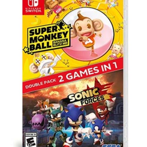 Sonic Forces + Super Monkey Ball: Banana Blitz HD Double Pack - Nintendo Switch